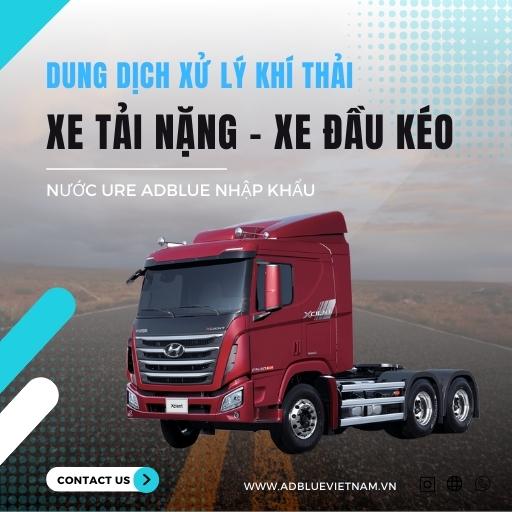 dung dịch xử lý khí thải xe tải nặng
