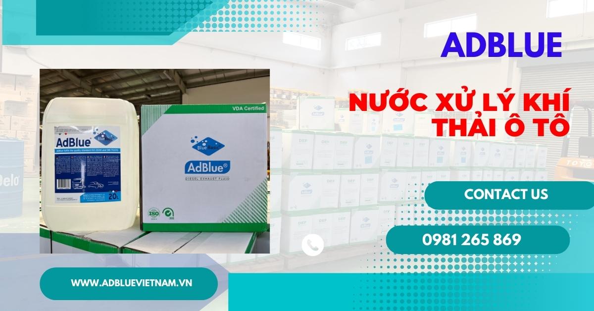 nước xử lý khí thải ô tô adblue
